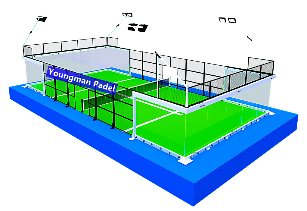 full panoramic padel court