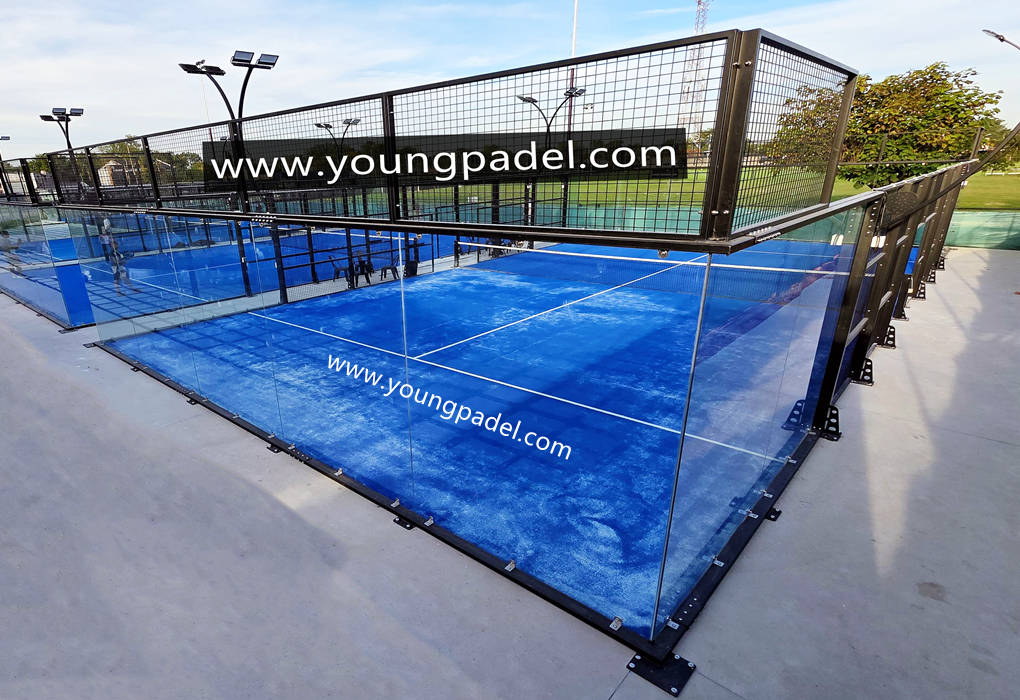 Moldova- 82 Sets Full Panoramic Padel Courts Installed