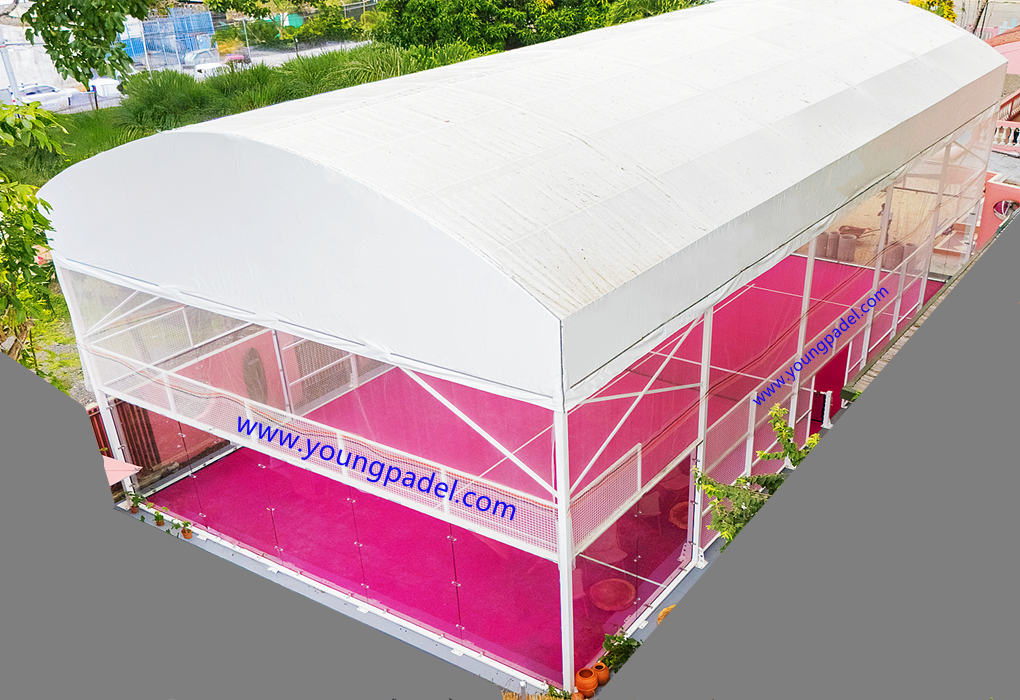 Costa Rica - 45 Sets Padel Courts with Cover Installed